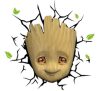 Marvel 3D LED Light Baby Groot Face 3D