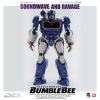 Transformers Bumblebee DLX Figura 2-Pack 1/6 Soundwave & Ravage 28 cm