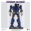 Transformers Bumblebee DLX Figura 2-Pack 1/6 Soundwave & Ravage 28 cm