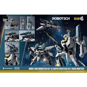   Robotech Robo-Dou Action Figure VF-1S Super Veritech Set (Rick Hunter) 20 cm