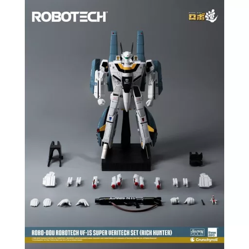 Robotech Robo-Dou Action Figure VF-1S Super Veritech Set (Rick Hunter) 20 cm