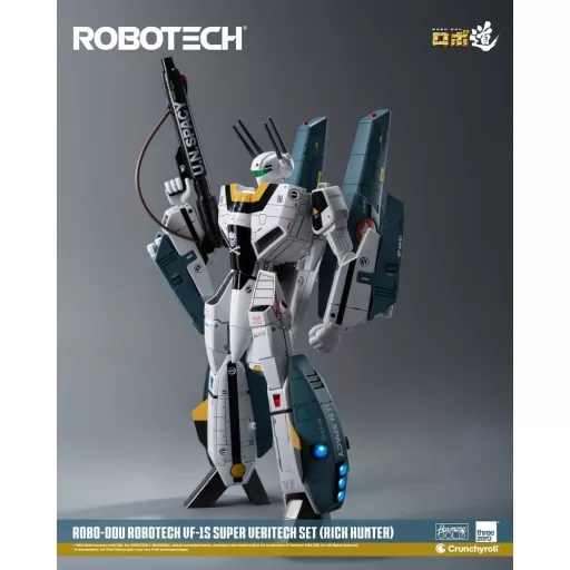 Robotech Robo-Dou Action Figure VF-1S Super Veritech Set (Rick Hunter) 20 cm