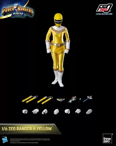 Power Rangers Zeo FigZero Action Figure 1/6 Ranger II Yellow 30 cm