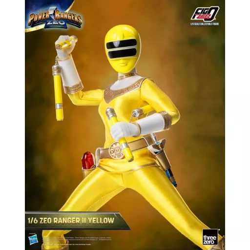 Power Rangers Zeo FigZero Action Figure 1/6 Ranger II Yellow 30 cm