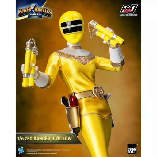 Power Rangers Zeo FigZero Action Figure 1/6 Ranger II Yellow 30 cm