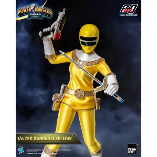 Power Rangers Zeo FigZero Action Figure 1/6 Ranger II Yellow 30 cm