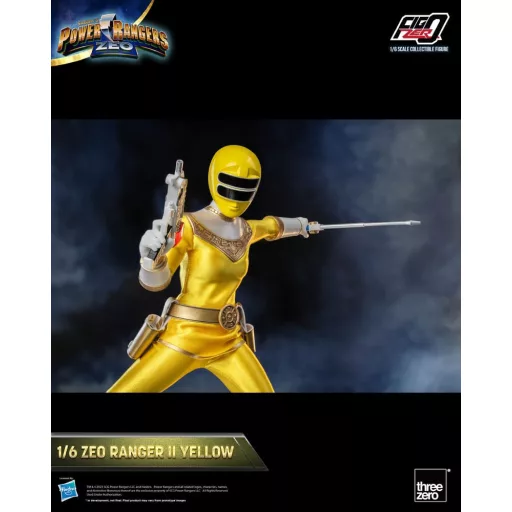Power Rangers Zeo FigZero Action Figure 1/6 Ranger II Yellow 30 cm