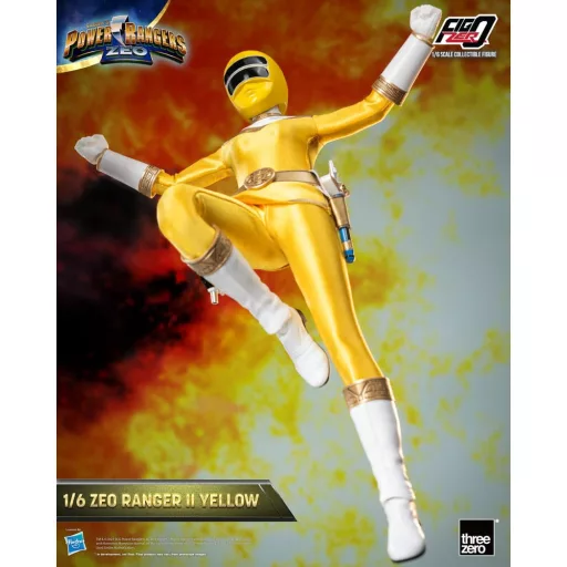 Power Rangers Zeo FigZero Action Figure 1/6 Ranger II Yellow 30 cm