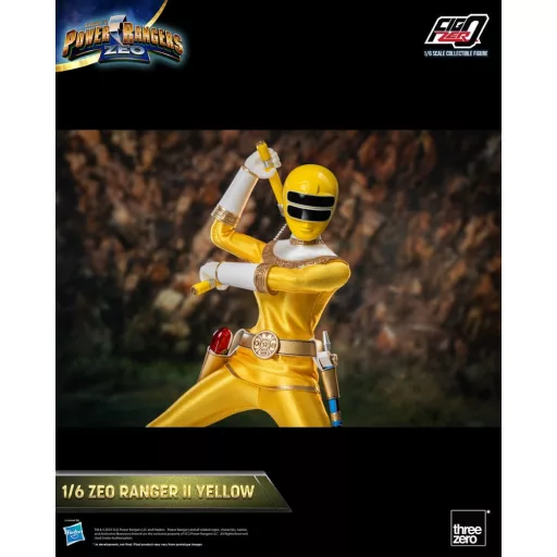 Power Rangers Zeo FigZero Action Figure 1/6 Ranger II Yellow 30 cm