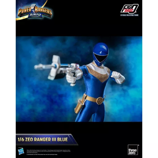 Power Rangers Zeo FigZero Action Figure 1/6 Ranger III Blue 30 cm