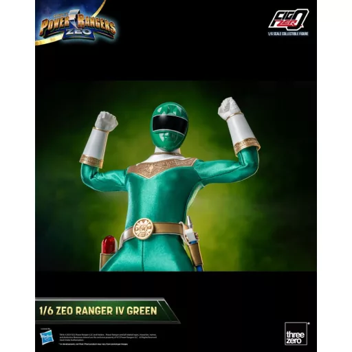 Power Rangers Zeo FigZero Action Figure 1/6 Ranger IV Green 30 cm