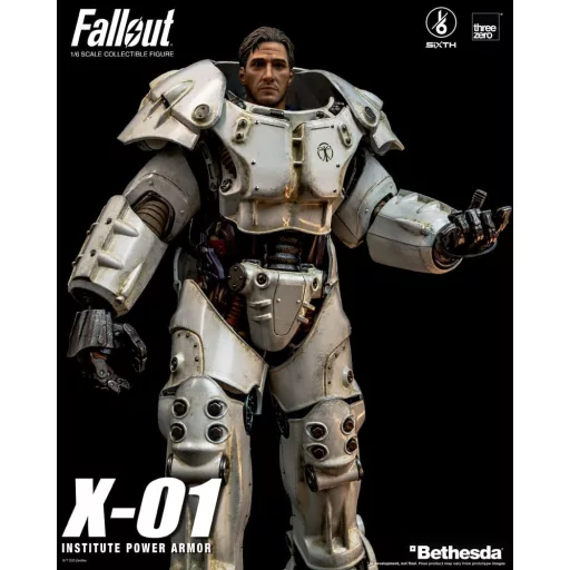 Fallout FigZero Action Figure 1/6 X-01 Institute Power Armor 37 cm