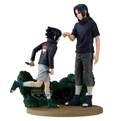 NARUTO SHIPPUDEN - Sasuke & Itachi - Figure Memorable Saga 14 cm