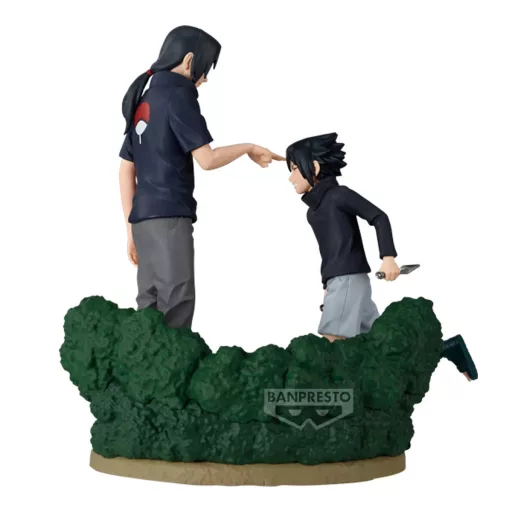 NARUTO SHIPPUDEN - Sasuke & Itachi - Figure Memorable Saga 14 cm