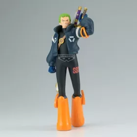 One Piece The Shukko Roronoa Zoro Egghead figura 17cm