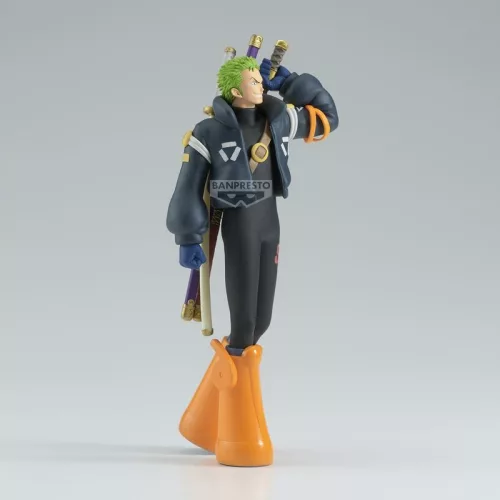 One Piece The Shukko Roronoa Zoro Egghead figura 17cm