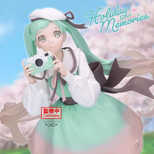 Hatsune Miku Camera Holiday Memories figura 20 cm