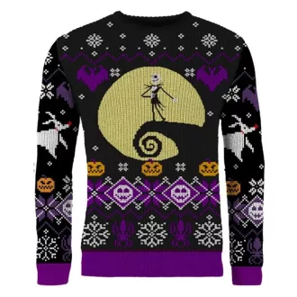 Nightmare Before Christmas Christmas Sweater 8-bit