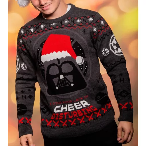 Star Wars Christmas Sweater Darth Vader Size XXL