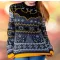 Batman Christmas Sweater Penguin Size M