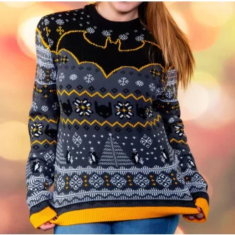 Batman Christmas Sweater Penguin Size XL