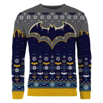 Batman Christmas Sweater Frosty