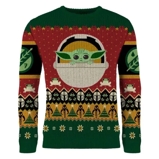 Star Wars Christmas Sweater The Child Size XS