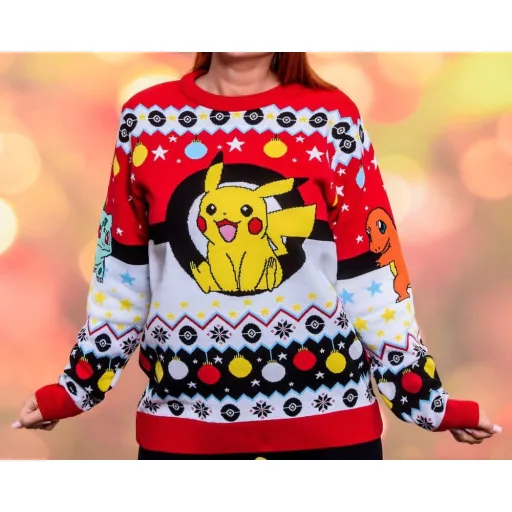 Pokémon Christmas Sweater Size L