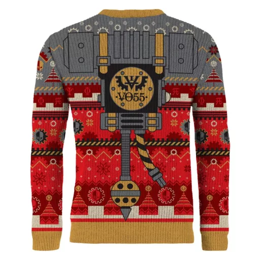Warhammer 40,000 Christmas Sweater Admech