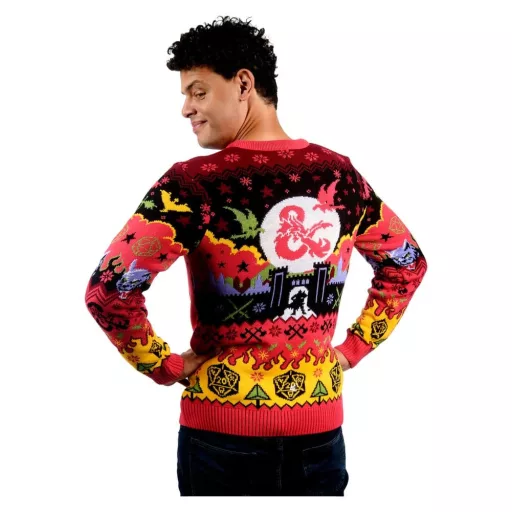 Dungeons & Dragons Christmas Sweater Size S
