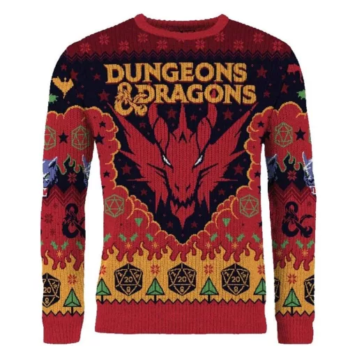 Dungeons & Dragons Christmas Sweater Size S