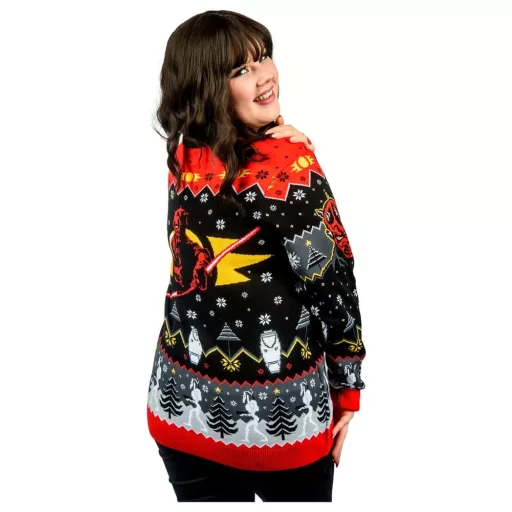 Star Wars Christmas Sweater Sith Size M