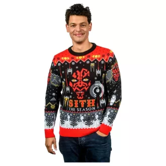 Star Wars Christmas Sweater Sith Size XL