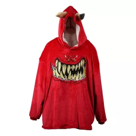 Warhammer 40K Oversized Hoodie Blanket Squig Red