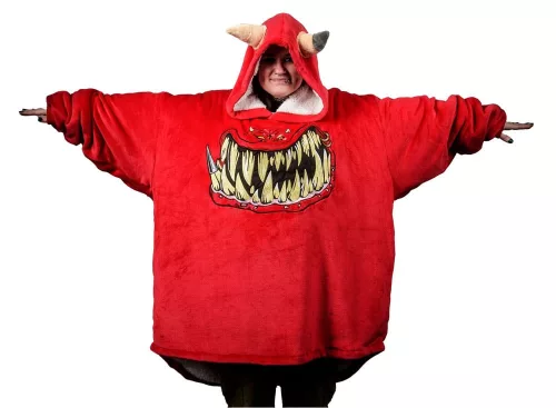 Warhammer 40K Oversized Hoodie Blanket Squig Red