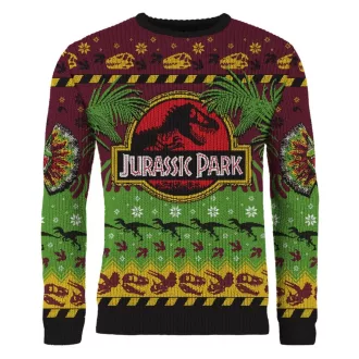 Jurassic Park Christmas Sweater Happy Rexmas