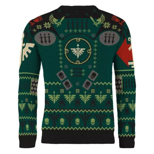 Warhammer 40,000 Christmas Sweater Dark Angels