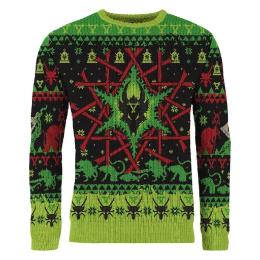 Warhammer Age of Sigmar Christmas Sweater Skaven Size M