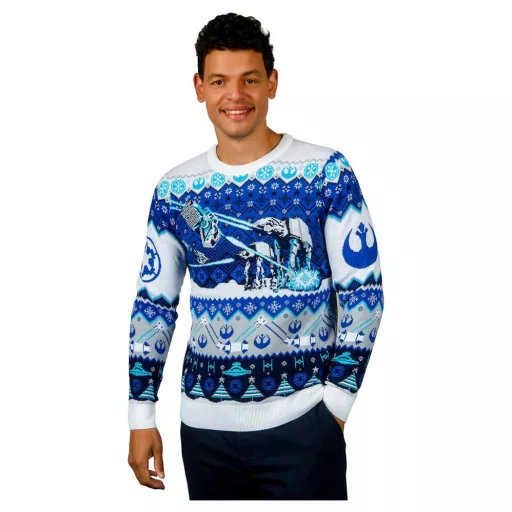 Star Wars Christmas Sweater AT-AT Assault