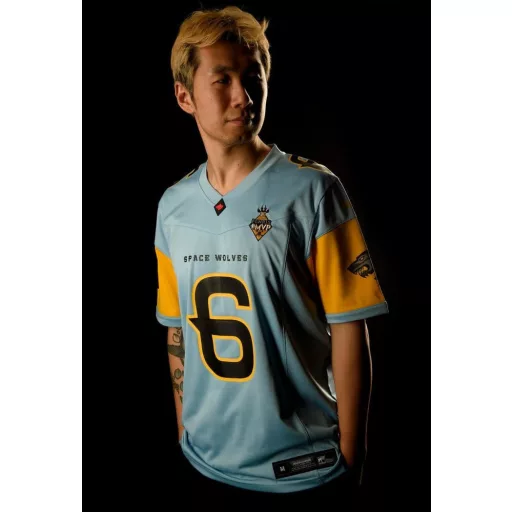 Warhammer 40,000 Sports Jersey Shirt Space Wolves