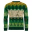 Lord of the Rings Christmas Sweater The Shire Size L