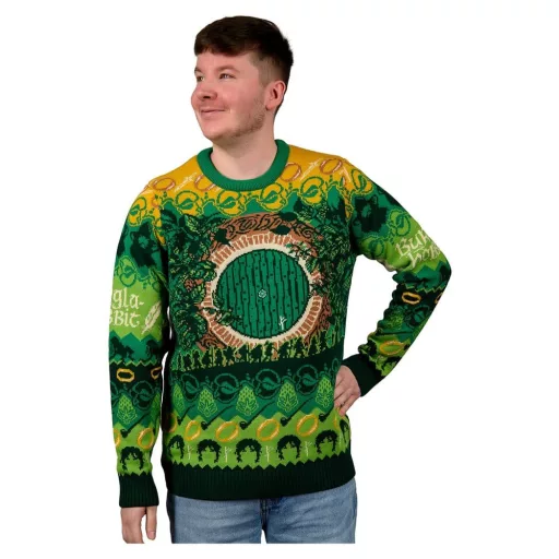 Lord of the Rings Christmas Sweater The Shire Size XXL