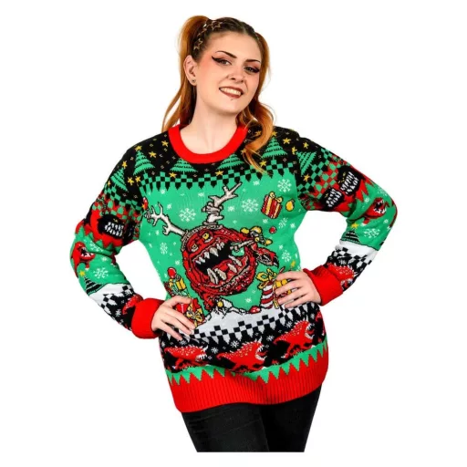 Warhammer 40,000 Christmas Sweater Squig Size XXXL