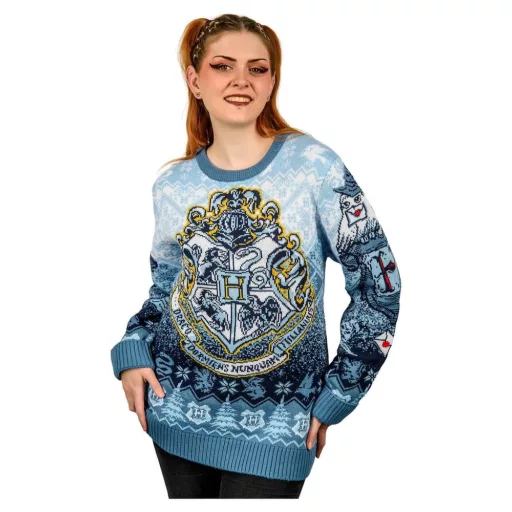 Harry Potter Christmas Sweater Hogwarts Size L