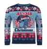 Lilo & Stitch Christmas Sweater Stitch Aloha Christmas  Size L