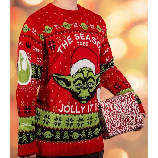 Star Wars Christmas Sweater Yoda