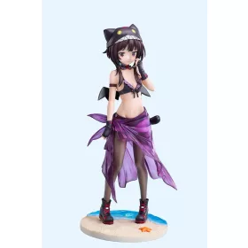   KonoSuba: An Explosion on This Wonderful World! Szobor 1/7 Megumin Chomusuke Swimsuit Ver. 22 cm