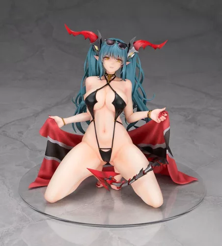 Azur Lane PVC Szobor 1/7 Regensburg Dark Dragon and the Coast of Light Ver. 16 cm