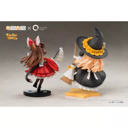 Touhou Project Reverse Palm Spirit PVC Figures 2-Pack Reimu Hakurei & Marisa Kirisame