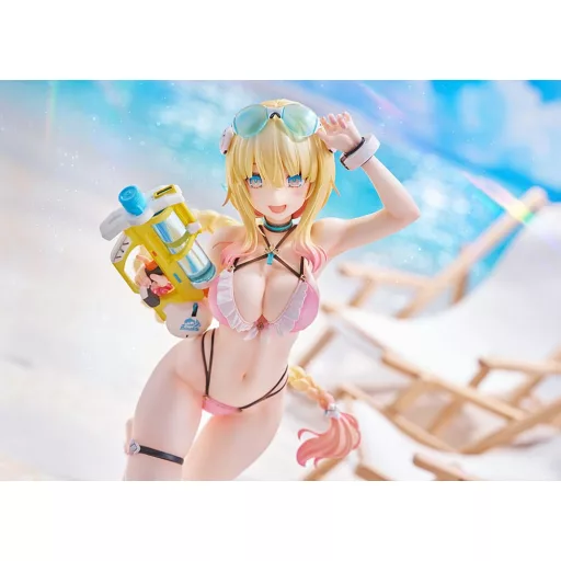 Phantasy Star Online PVC Statue 1/7 es Akhtal Summer Vacation 24 cm